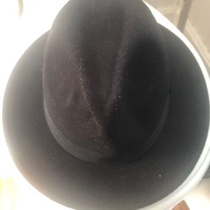 Black Brimmed Hat